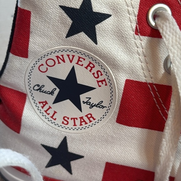 American Flag Converse High Top - Picture 6 of 12